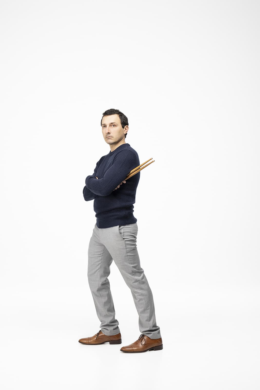 George Nickson performing